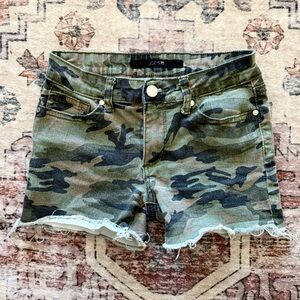 Joe's Jeans Camo Green Kids Shorts